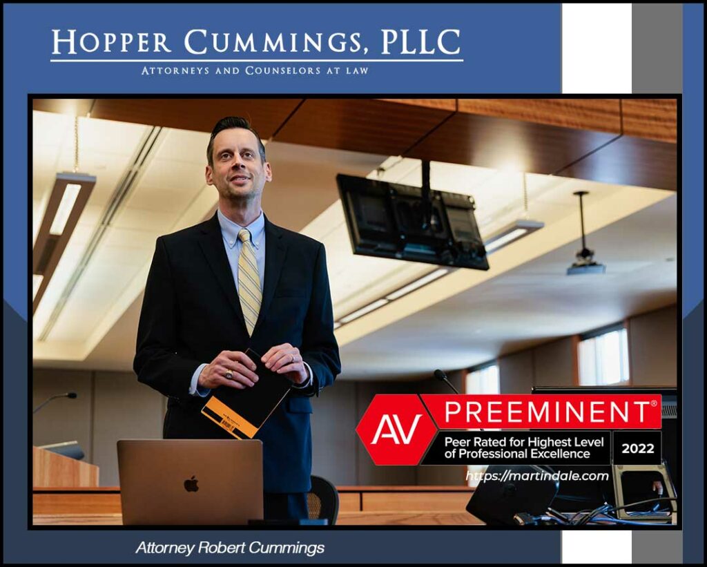 Robert Cummings is an AV Preeminent Peer Rated Lawyer
